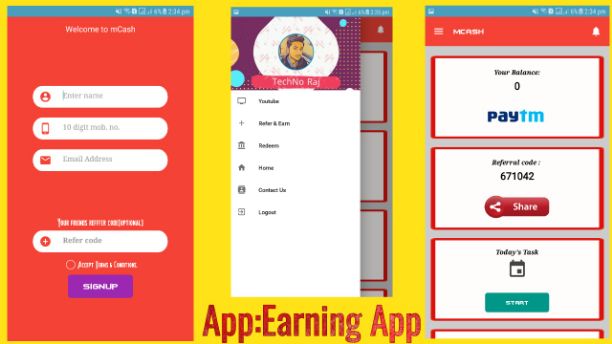 Earning apps AIA file